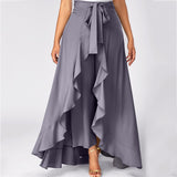 Oh Saucy Skirts GREY / S Ohsaucy Moda Elegance Designer Dress  Pants!