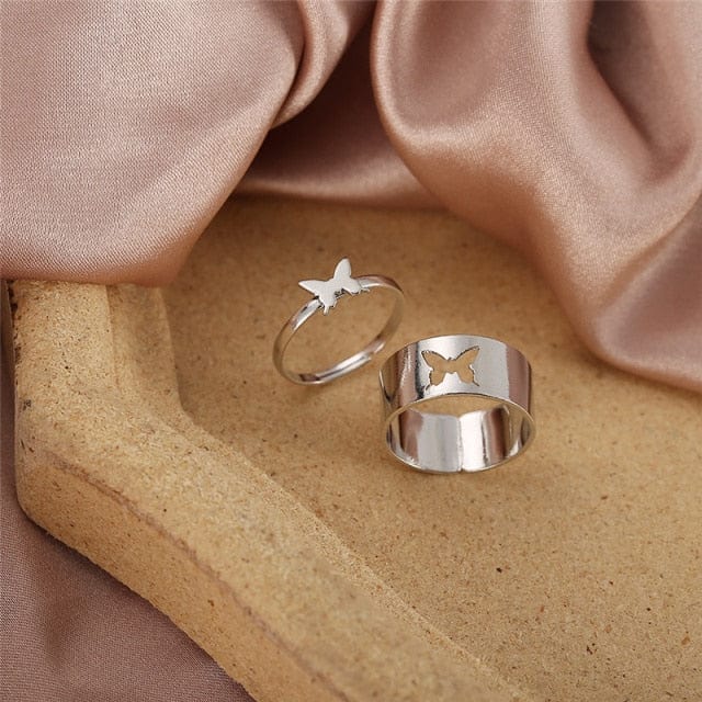 Oh Saucy Body Jewellery OV5341602 Quality Multi Finger Rings For Women 3/4/5 PCS Sets