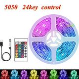 Oh Saucy home 5050 IR Control / 1m "Rainbow Tape" LED Strip Light Home Party Decoration