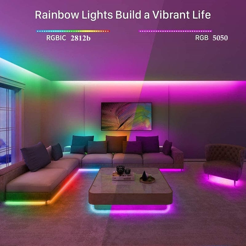 Oh Saucy home "Rainbow Tape" LED Strip Light Home Party Decoration
