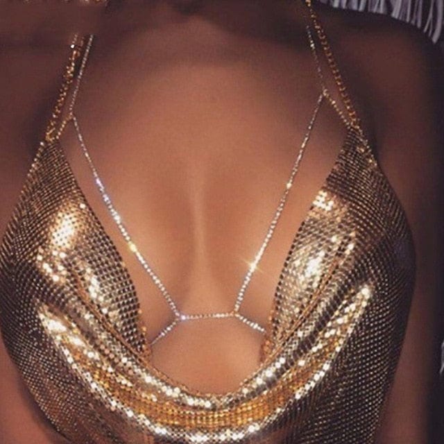 Oh Saucy Body Jewellery Rhinestone Belly Chains ~  Body Bling Accessories