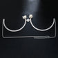 OhSaucy jewelery Rhinestone U-Shaped Chest Chain Beach Bikini