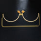 OhSaucy jewelery Rhinestone U-Shaped Chest Chain Beach Bikini