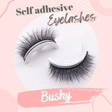 Oh Saucy Beauty & Health Lengthen / 1 Pair Self Adhesive Waterproof Reusable Eyelashes