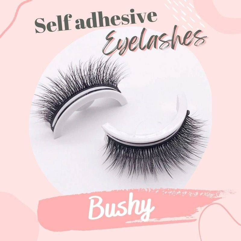 Oh Saucy Beauty & Health Lengthen / 1 Pair Self Adhesive Waterproof Reusable Eyelashes