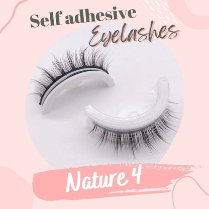 Oh Saucy Beauty & Health Nature 1 / 1 Pair Self Adhesive Waterproof Reusable Eyelashes