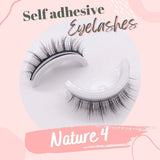 Oh Saucy Beauty & Health Nature 1 / 1 Pair Self Adhesive Waterproof Reusable Eyelashes