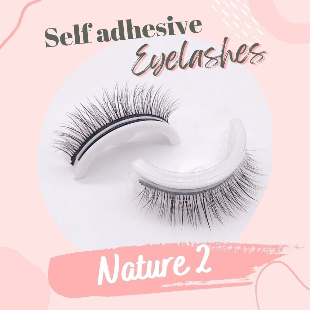 Oh Saucy Beauty & Health Nature 1 / 2 Pairs Self Adhesive Waterproof Reusable Eyelashes