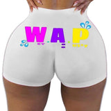 OhSaucy 5 / S Sexy High Waist Booty Shorts Plus Size Great Prints S To 3XL