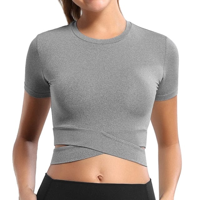 Sport Short Sleeve Tops - OhSaucy