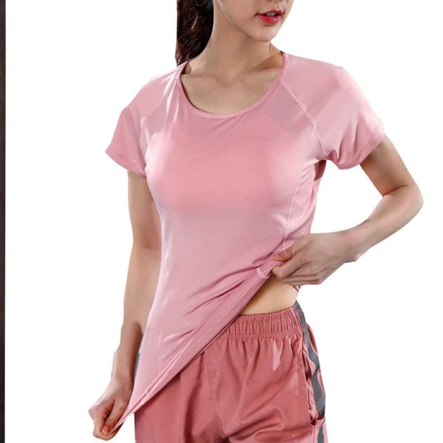 Sport Short Sleeve Tops - OhSaucy