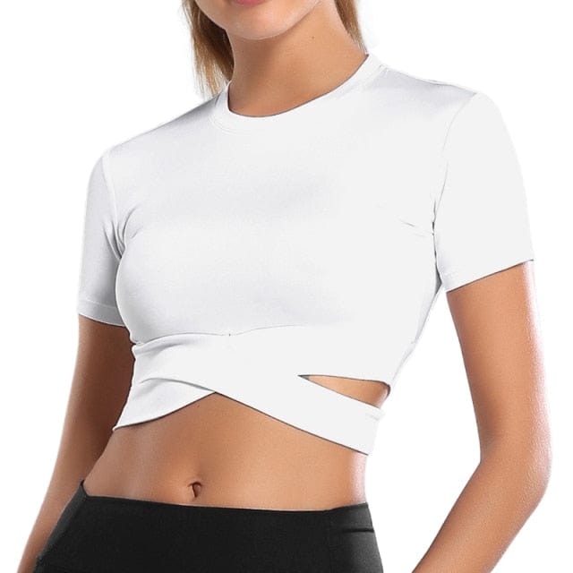 Sport Short Sleeve Tops - OhSaucy