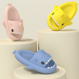 Oh Saucy 0 Sharky™ Shark Sliders - Super Soft, Comfy, Silent and Anti-slip Outdoor Indoor Funny Slippers
