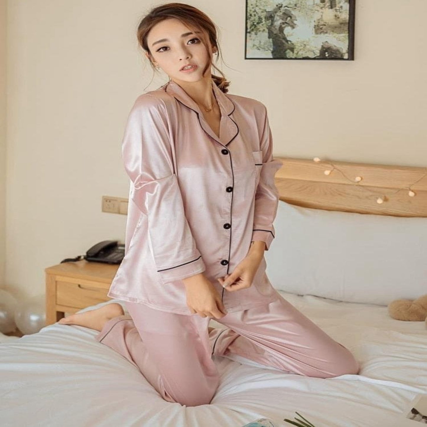 OhSaucy Silk Satin Pyjamas Set to XXXXXL Luxurylifestyle