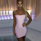 Oh Saucy Party Sleeveless Halter | Shiny Sequined High Split Backless Bodycon | Long Maxi Evening | Party Dress