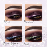 Oh Saucy Eyeliner Lilac Sparkling Glitter Eyeliner