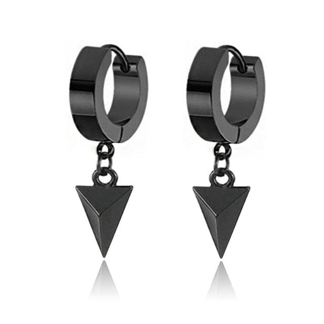 OhSaucy Apparel & Accessories Style 50 Stainless Steel Dangle Earrings GOTHIC STREET POP HIP HOP PUNK