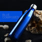 OhSaucy 350ml / Blue Stainless Steel Thermos Water Bottle for Sport and Gym