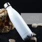 OhSaucy 350ml / white Stainless Steel Thermos Water Bottle for Sport and Gym