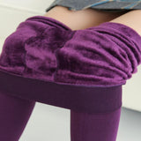 OHS pants K018 Purple / M Sugar™️ Fleece Lined Leggings Colour Blast Collection