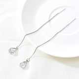 OhSaucy Apparel & Accessories Y6003 Silver Tassel Drop Earrings | Many Styles 20% Off