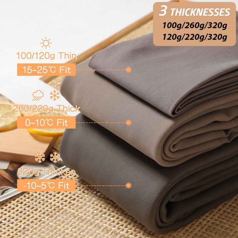 OHS seasonal Thermal Pantyhose For Warm Fleece Tights 200g Plus Size Women Legging Winter Ladies Sexy Stockings Fake Translucent Leggings