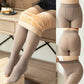 OHS seasonal Thermal Pantyhose For Warm Fleece Tights 200g Plus Size Women Legging Winter Ladies Sexy Stockings Fake Translucent Leggings