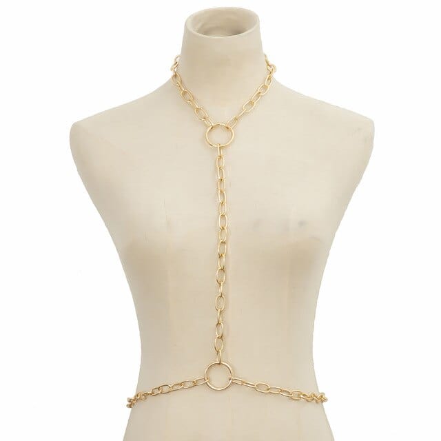 Thick Bikini Body Jewewlry Waist Chain Gold Or Silver - OhSaucy