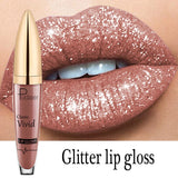 Oh Saucy 0 01 "Tru Diamond" Shimmer Glitter Lip Gloss Matte To Glitter Waterproof Liquid Lipstick