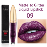 Oh Saucy 0 07 "Tru Diamond" Shimmer Glitter Lip Gloss Matte To Glitter Waterproof Liquid Lipstick