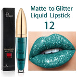 Oh Saucy 0 10 "Tru Diamond" Shimmer Glitter Lip Gloss Matte To Glitter Waterproof Liquid Lipstick