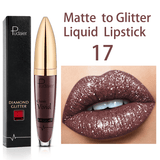 Oh Saucy 0 14 "Tru Diamond" Shimmer Glitter Lip Gloss Matte To Glitter Waterproof Liquid Lipstick