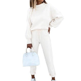 OhSaucy StyleB white / China / S Two Piece Hooded Oversized Fleece Tracksuit