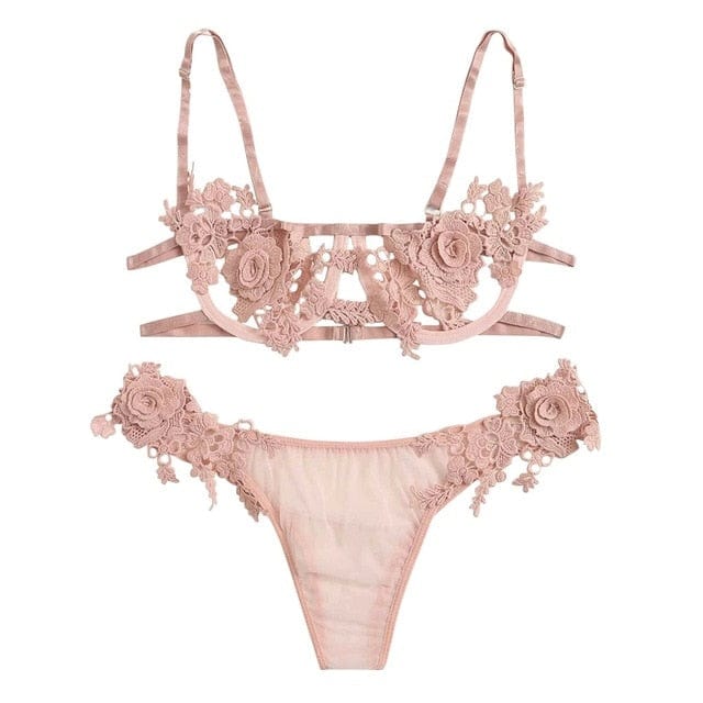 Sexy Lingerie Lace Set - OhSaucy