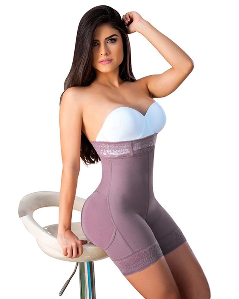 Oh Saucy Women Butt Lifter (With Zipper) Seamless Slimming Shorts