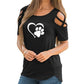 Lovely Women Causal Cotton Sexy Tees - OhSaucy