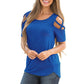Lovely Women Causal Cotton Sexy Tees - OhSaucy
