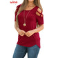 Lovely Women Causal Cotton Sexy Tees - OhSaucy