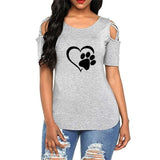 Lovely Women Causal Cotton Sexy Tees - OhSaucy